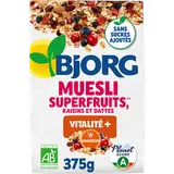 Céréales Muesli aux superfruits bio BJORG - 375g
