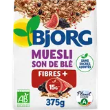 Céréales Muesli fibres son de blé bio BJORG - 375g