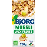 Céréales Muesli aux fruits bio BJORG - 750g