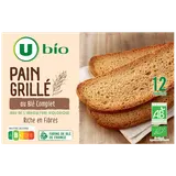 Pain grillé au blé complet  250g