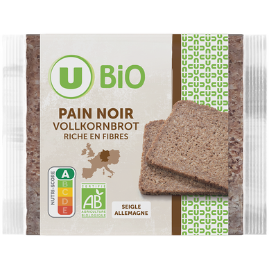 Pain noir allemand vollkornbrot 500g