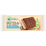Galette de riz nappée de chocolat au lait , 100g
