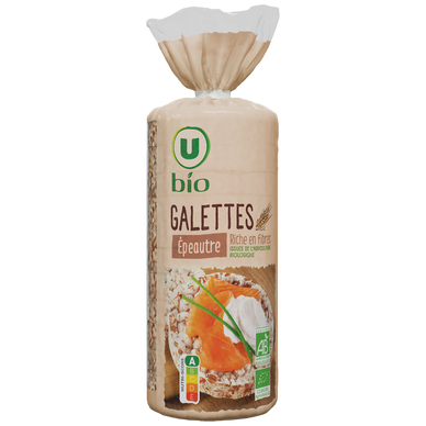 Galettes à base d'épeautre  130g