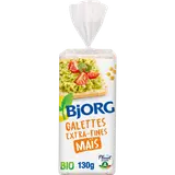 Galettes de mais extra fines bio BJORG, paquet 130g