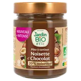 Pâte à tartiner noisettes et chocolat bio JARDIN BIO 300g