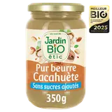 Beurre de cacahuetes bio JARDIN BIO 350g