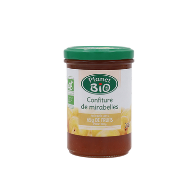 Confiture mirabelles bio PLANET BIO 260g
