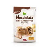 Gâteaux mini tartelettes à la pâte à tartiner bio NOCCIOLATA, 250g