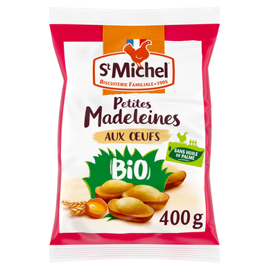 Madeleines natures Bio - ST MICHEL - 400g