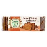 Pain d'épices artisanal bio JARDIN BIO, 300g