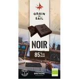 Chocolat noir 85% BIO GRAIN DE SAIL, tablette de 100g