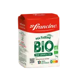 Farine de blé bio, FRANCINE, 1kg
