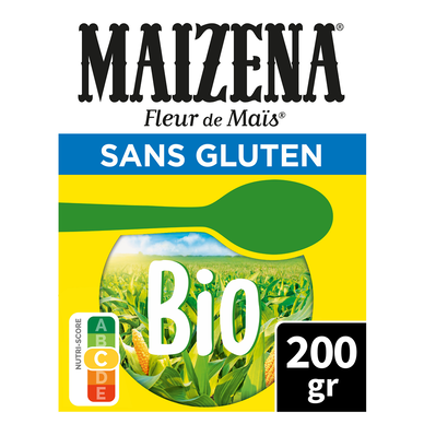 Fleur de maïs sans gluten bio MAIZENA, 200g