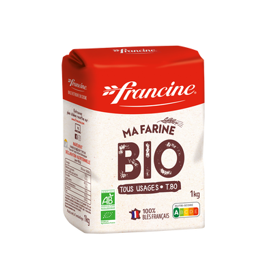 Farine de blé bio FRANCINE T80 1kg