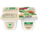 Purée de pommes , 4 pots de 100g