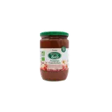 Purée de pommes framboises bio PLANET BIO, 630g