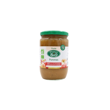 Purée de pommes bio PLANET BIO, 630g