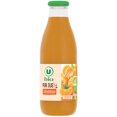 Pur jus clémentine, bocal 1 litre