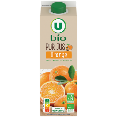 Pur jus orange bio 1L