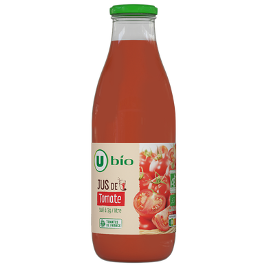 Pur jus de tomate salé  bouteille en verre de 75cl