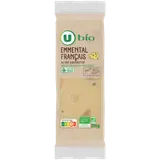 Emmental au lait pasteurisé 31%mg bio U 250g