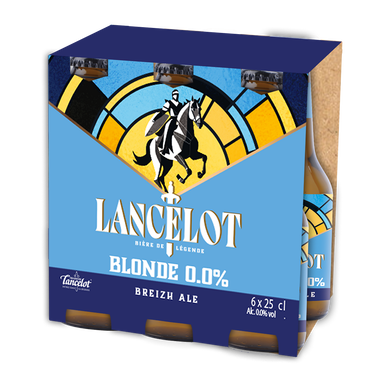 Bière Lancelot Blonde 0,0° 6x25cl