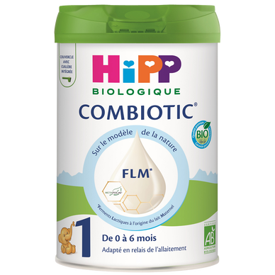 HIPP - Combiotic lait 1er âge en poudre, de 0 à 6 mois - 800g