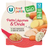 Petits légumes dinde, dès 12 mois - 230g - Repas bébé