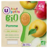 Dessert bébé Pomme, dès 4 mois - 4x100g - Petits pots bébé