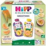 HIPP MES PREMIERS FRUITS - Smoothies, dès 8 mois - 8x90ml