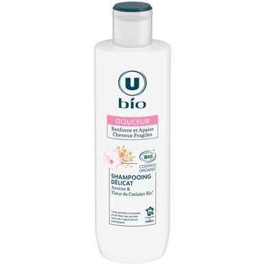 Shampooing  Cheveux fragiles, lait d'avoine et fleur de cerisier - 250ml