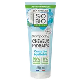 Shampooing SO BIO cheveux hydratés coco Bio 250mL