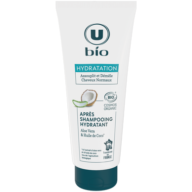 Après-Shampooing Hydratation Cheveux normaux, aloe vera & huile de coco - 200ml