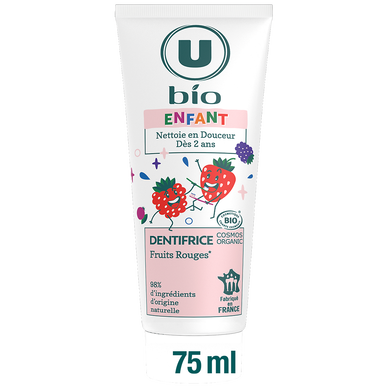 Dentifrice junior fruits rouges 75ml