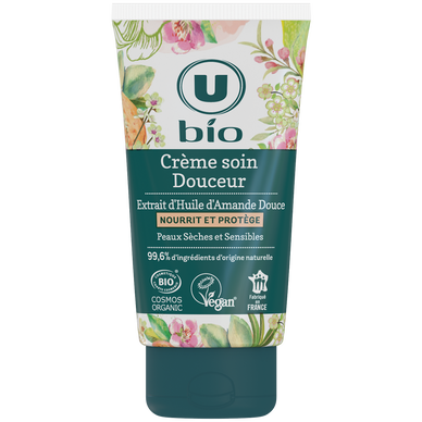 Crème visage soin douceur amande douce, 50ml