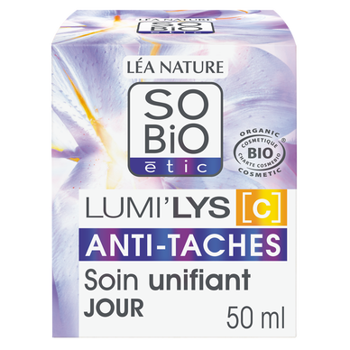 Soin jour anti-tâches Lumi'Lys SO BIO ETIC 50mL