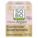 Crème visage rose éclat fermeté bio SO'BIO ETIC, 50ml