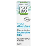 Crème jour hydratante aloé vera bio SO'BIO ETIC tube 50ml