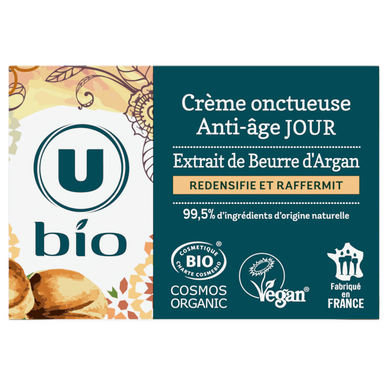 Crème visage jour anti-âge à l'argan - 50ml