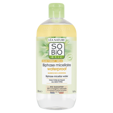 Solution micellaire bambou biphase SO BIO 500ml
