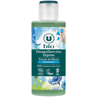 Démaquillant express pour yeux au bleuet - Flacon 150ml