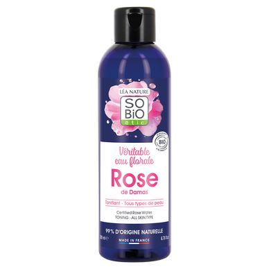 Eau florale SO BIO rose de Damas bio 200ml
