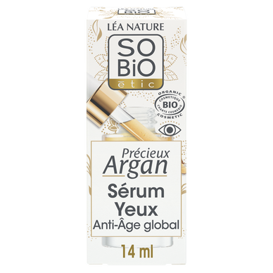Sérum anti-âge global SO BIO précieux argan 14ml