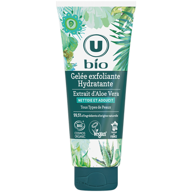 Soin visage Gelée exfoliante hydratante aloe vera 75ml