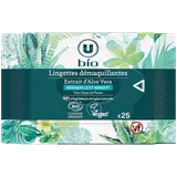 Lingettes démaquillantes tous types de peaux  x25