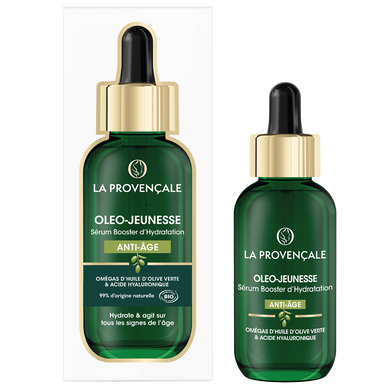 Sérum visage anti-âge extrait de jouvence LA PROVENÇALE BIO - flacon30ml