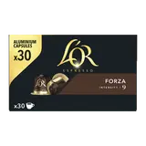 Café Capsules L'OR ESPRESSO FORZA INTENSITÉ 9 - compatible NESPRESSO -x30