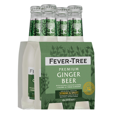 Soda Ginger Beer FEVER TREE, 4x20cl