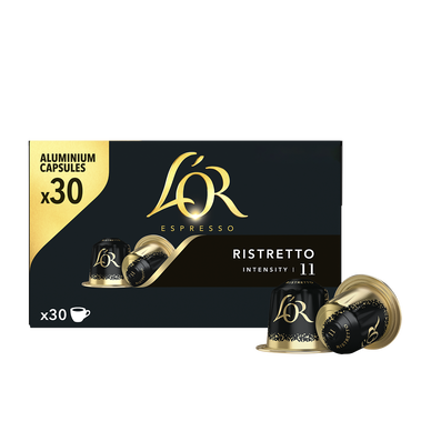 Café Capsules L'OR RISTRETTO N°11 - compatible NESPRESSO - x30