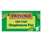 Thé vert nature TWININGS, 25 sachets de 375g